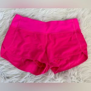 Lululemon shorts pink size 4